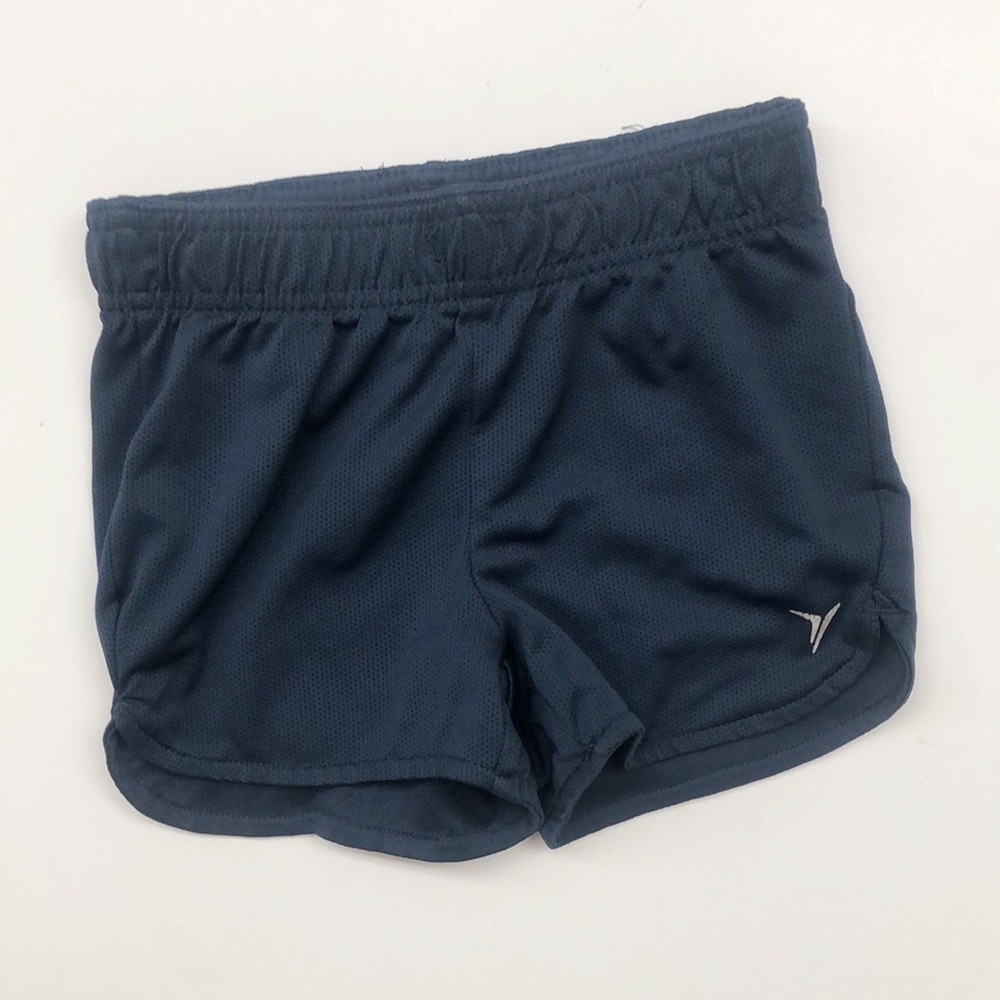 Old Navy navy blue mesh athletic youth shorts